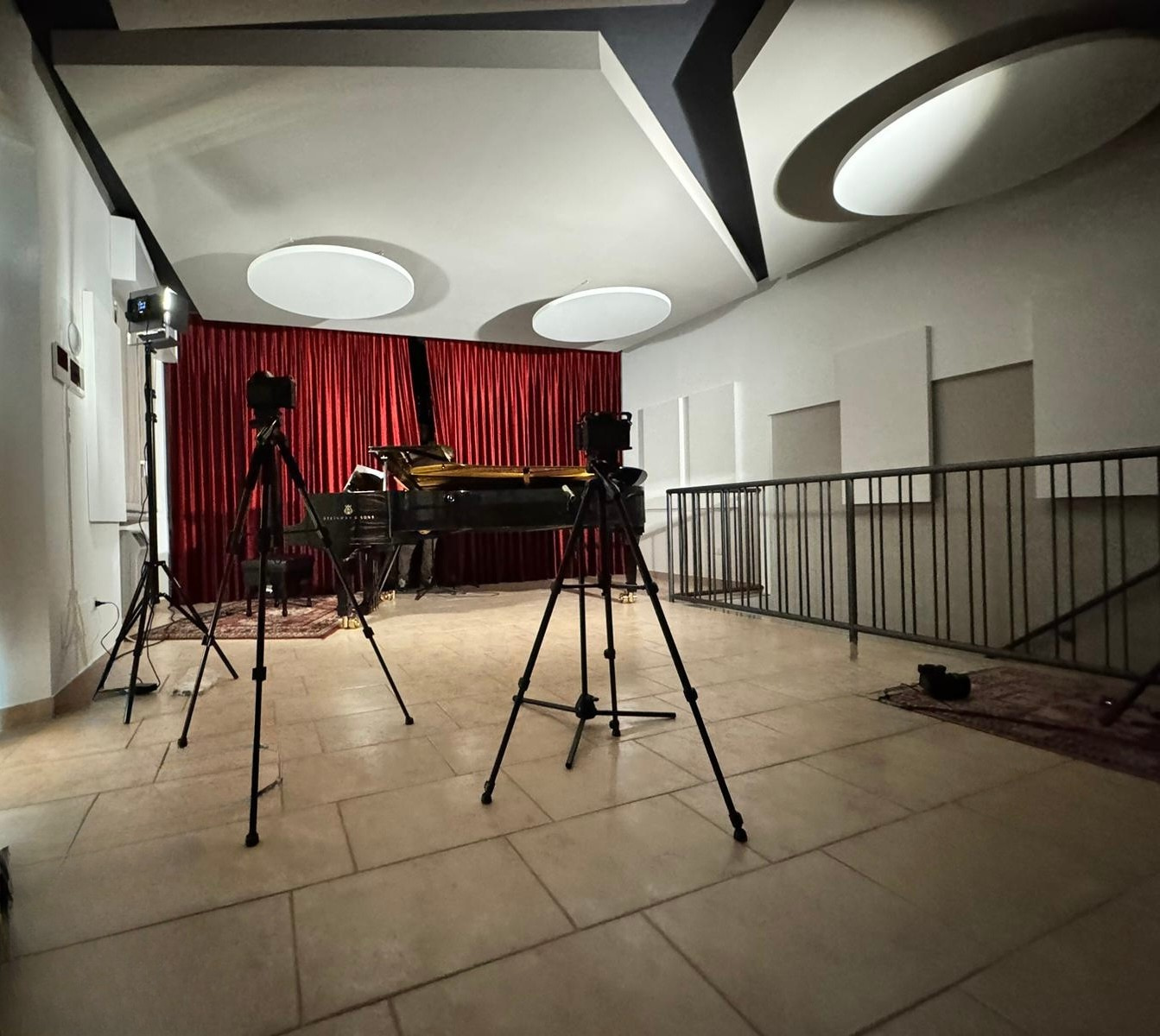 Studio allestito